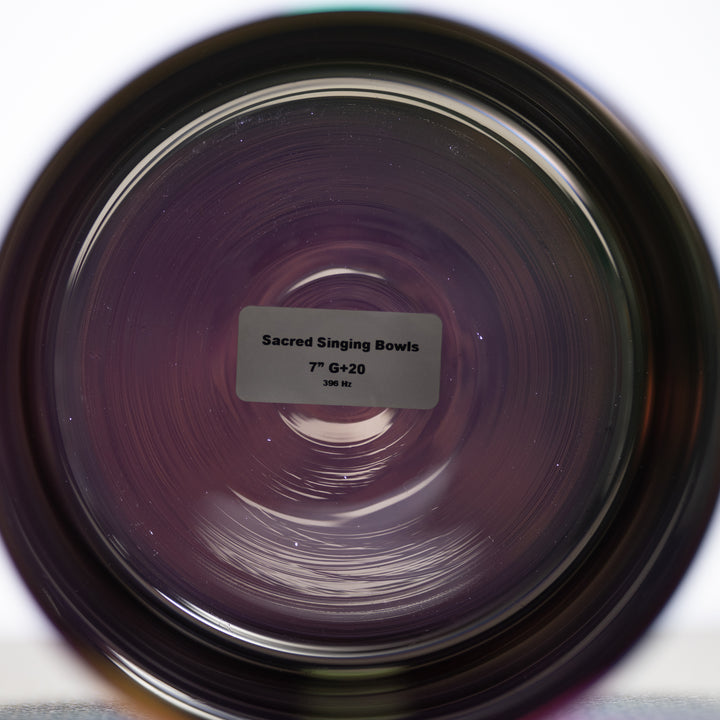 7" G+20 Celestial Rainbow Singing Bowl