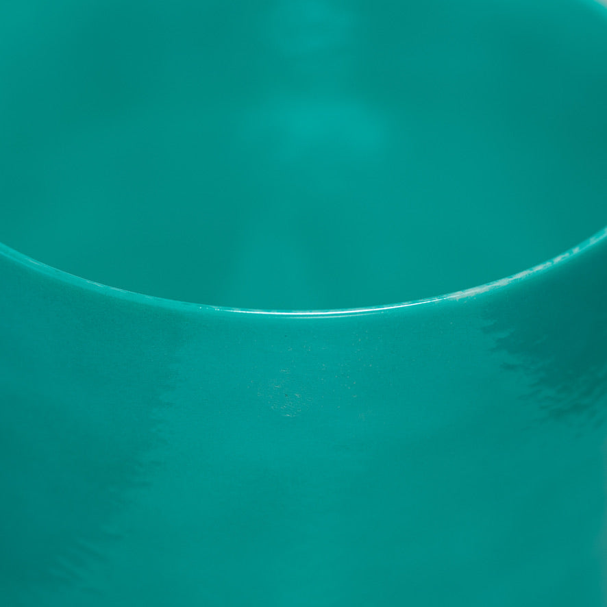 10" F+33 Turquoise Tide Crystal Singing Bowl