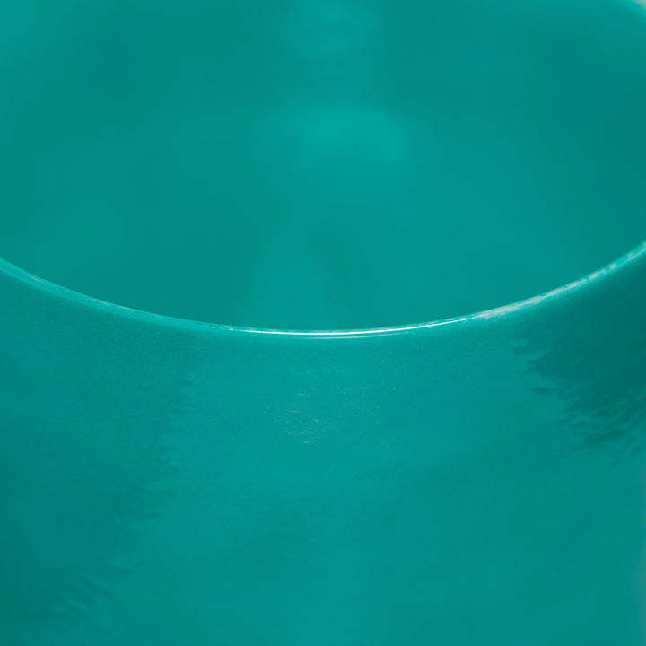 10" F+33 Turquoise Tide Crystal Singing Bowl