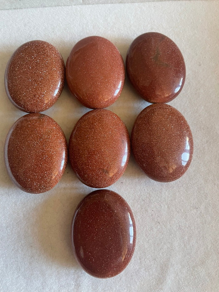 Goldstone Pillow Stones