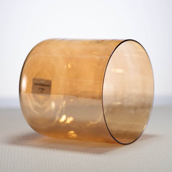 6" D#+38 Morning Sun Crystal Singing Bowl