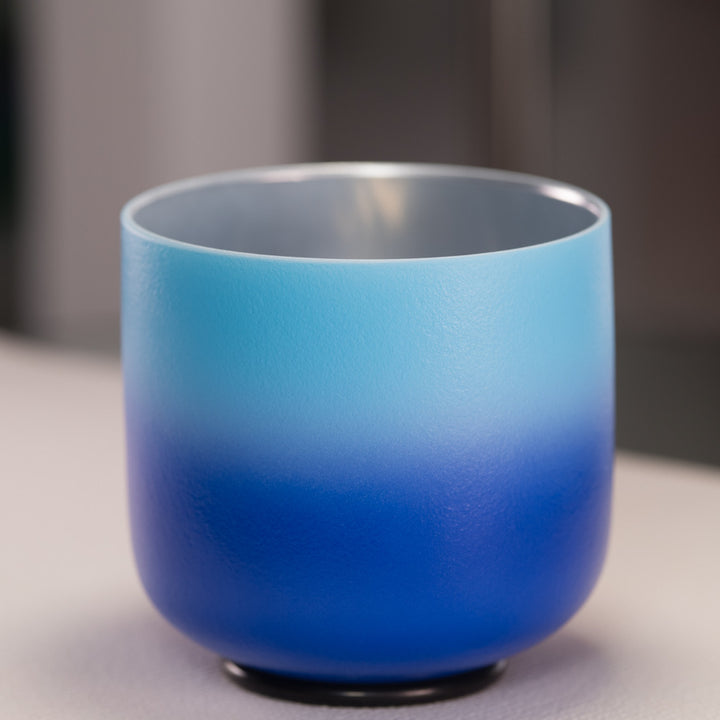 6.75" A#+3 Frosted Father Sky Crystal Singing Bowl