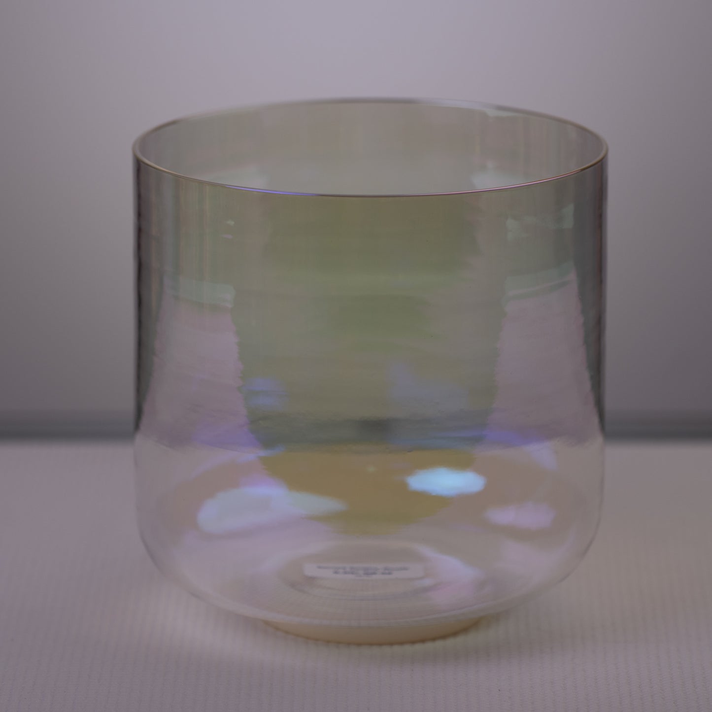 8.25" G#-42 Prismatic Crystal Singing Bowl, Sacred Singing Bowls