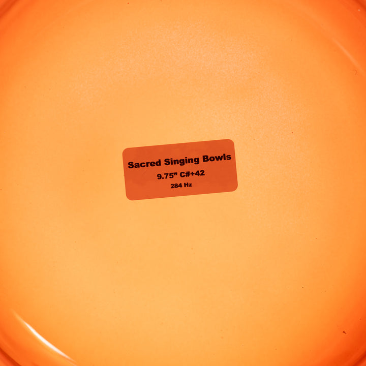 9.75" C#+42 Topaz Transformation Sacred Symphony Bowl, Tall