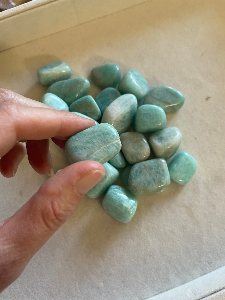 Amazonite Tumbles