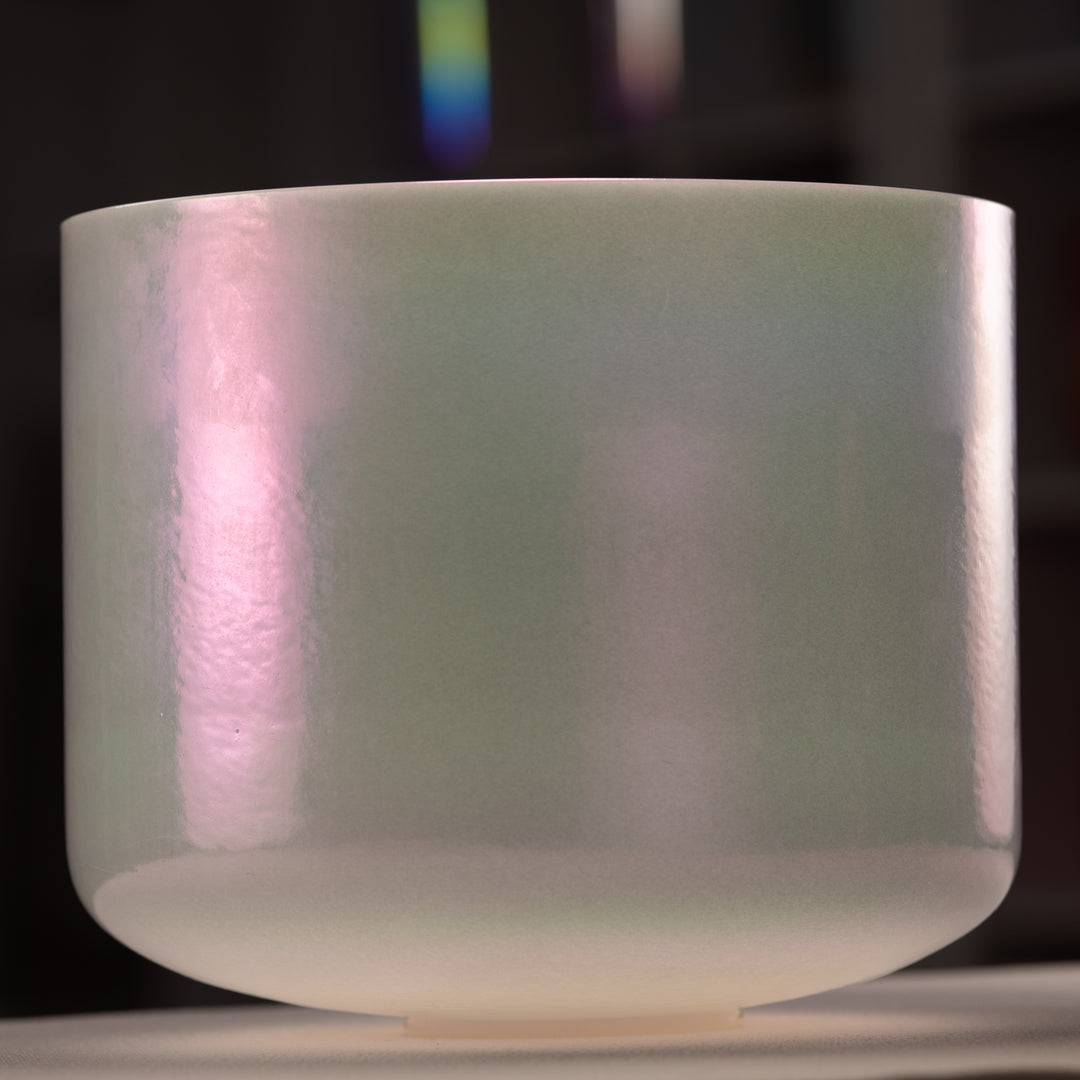 12" A#-45 Majestic Moon Crystal Singing Bowl