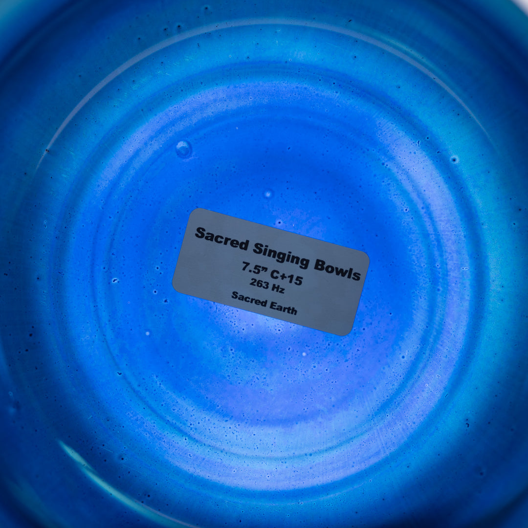 7.5" C+15 Sacred Earth Crystal Singing Bowl