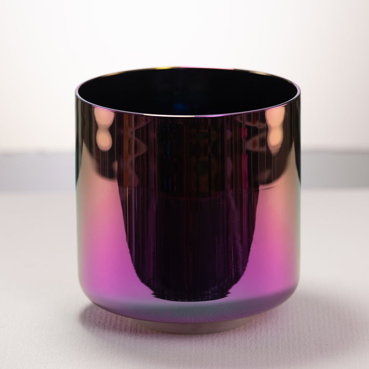 7.5" C+20 Celestial Rainbow Crystal Singing Bowl