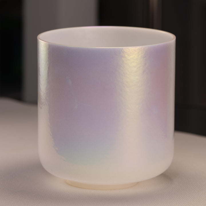 8" D-42 Majestic Moon Crystal Singing Bowl