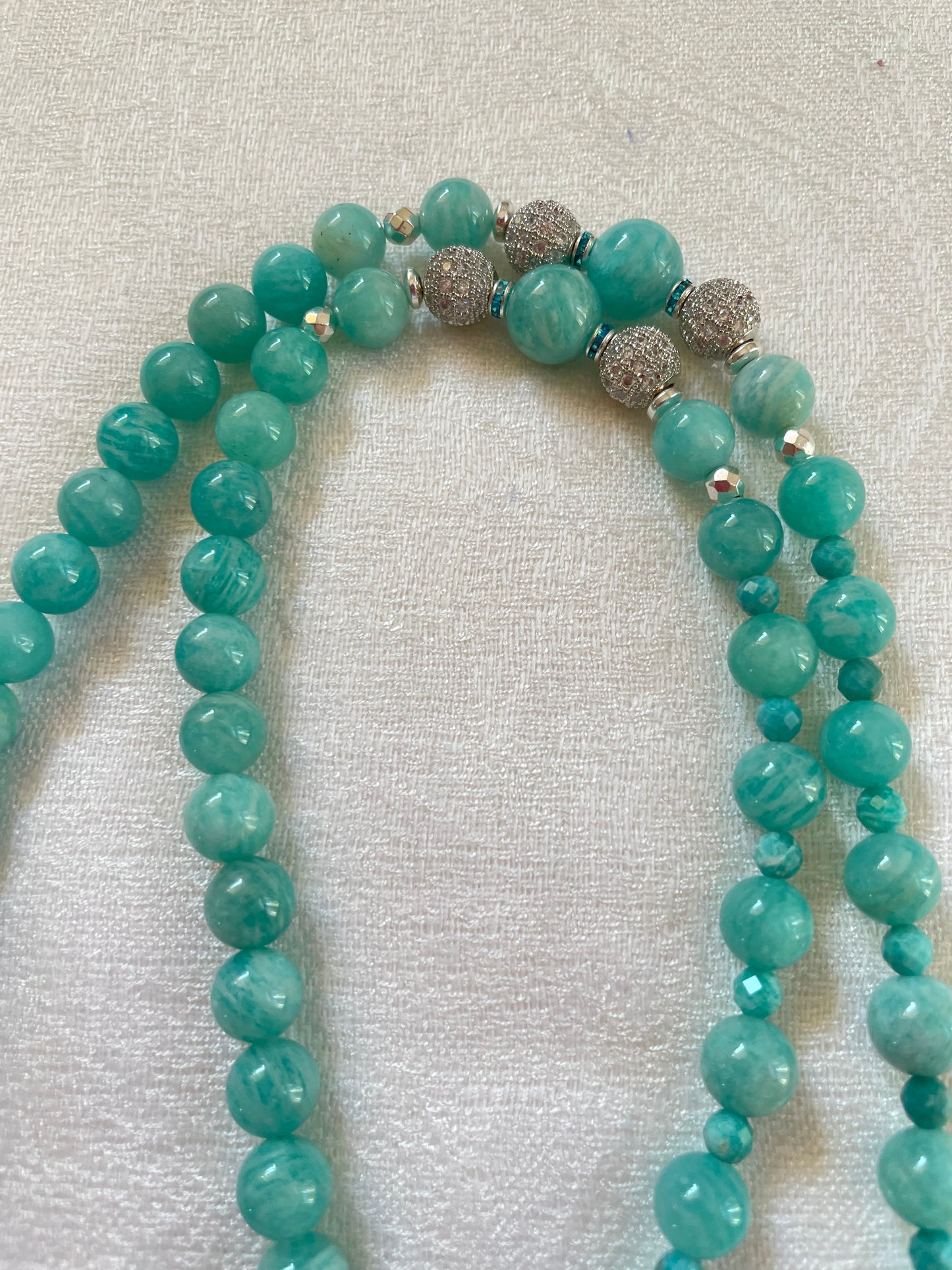 Amazonite Mala