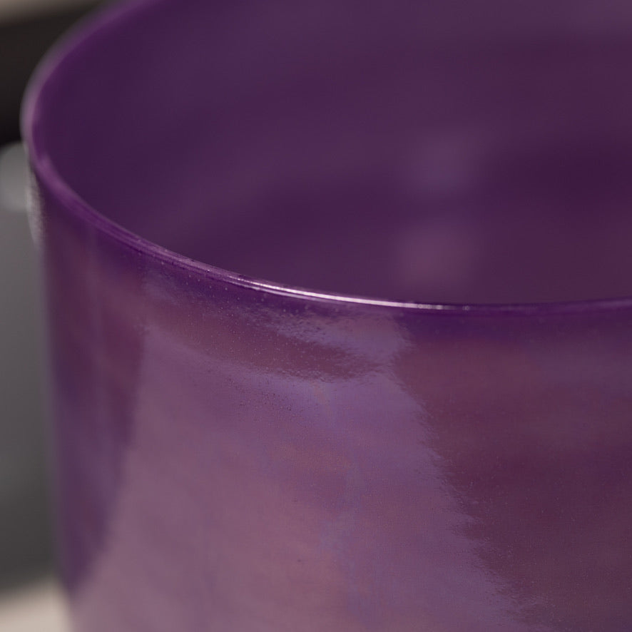 11" F+11 Lilac Blossom Crystal Singing Bowl