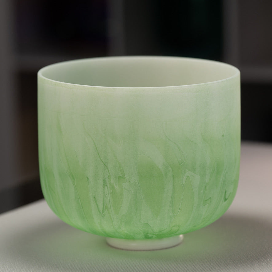 G Major: Frosted Crystal Singing Bowl Set
