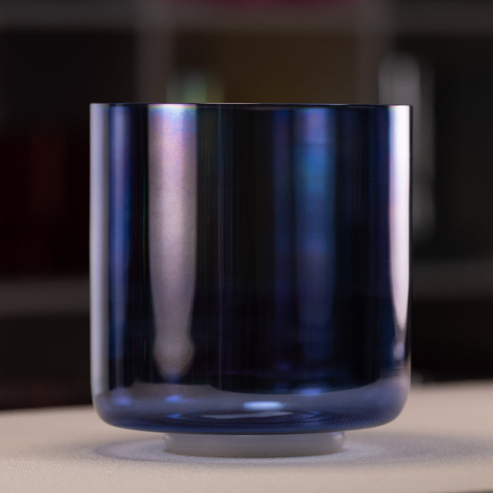 7.75" A#-21 Indigo Child Crystal Singing Bowl