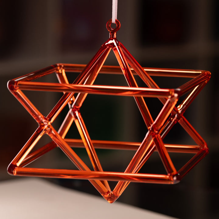 9.5" Setting Sun Crystal Singing Temple Star
