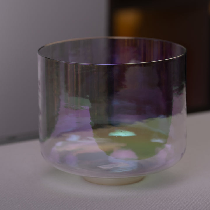 10" F-37 Prismatic Crystal Singing Bowl