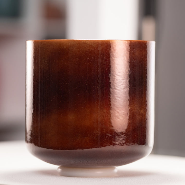 9" A#+37 Sacred Ground Crystal Singing Bowl