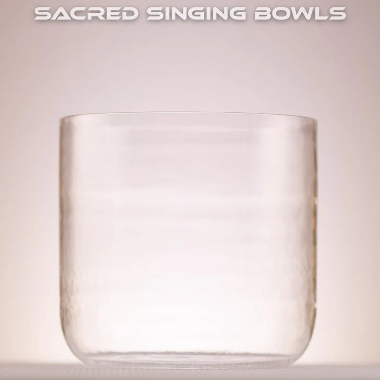 Crystal bowls for professional sound healers