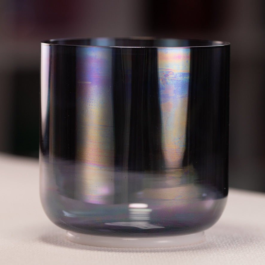 6.25" F#+14 Midnight Magic Crystal Singing Bowl