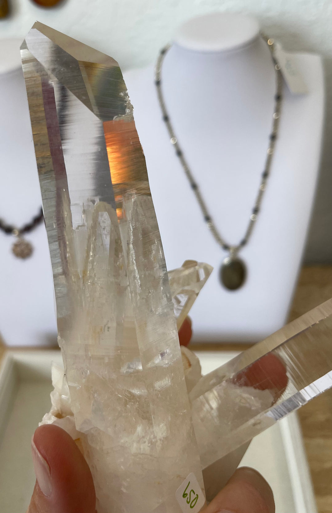 Lemurian Seed Cluster with 2 Wands