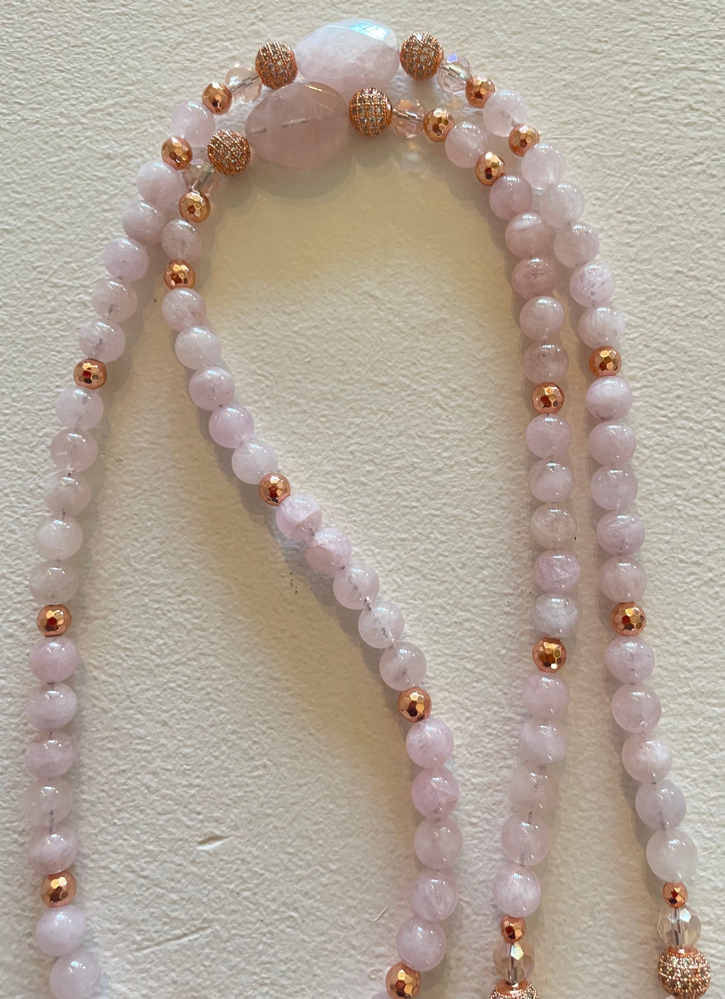 Morganite Mala