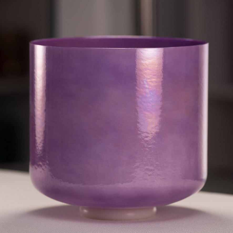 10" D#+39 Lilac Blossom Crystal Singing Bowl