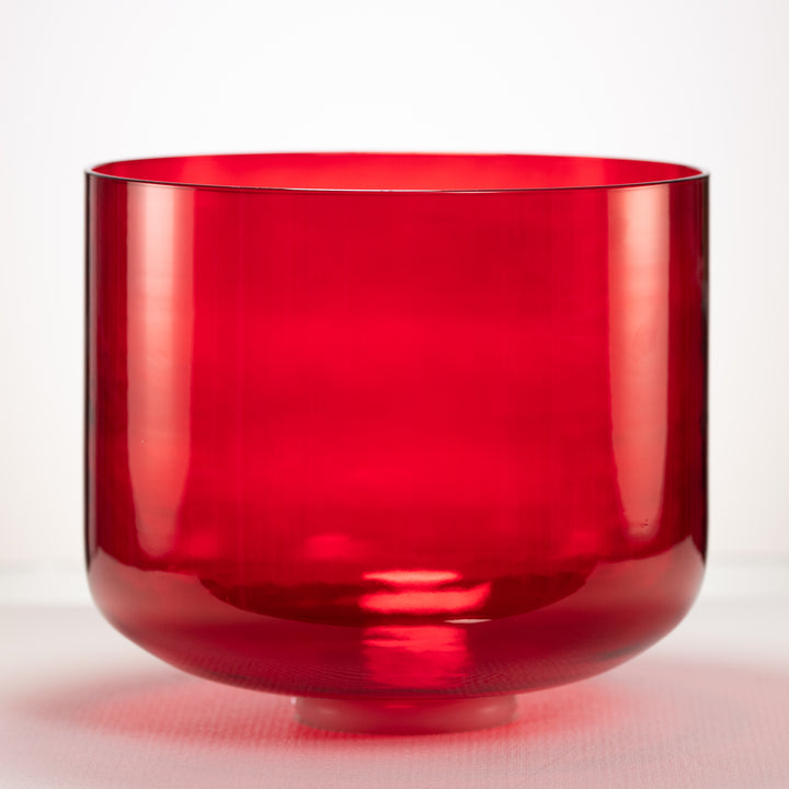 12" C#+27 Ruby Ray Crystal Singing Bowl