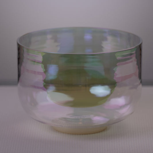 9.5" C-45 Prismatic Crystal Singing Bowl, Sacred Singing Bowls