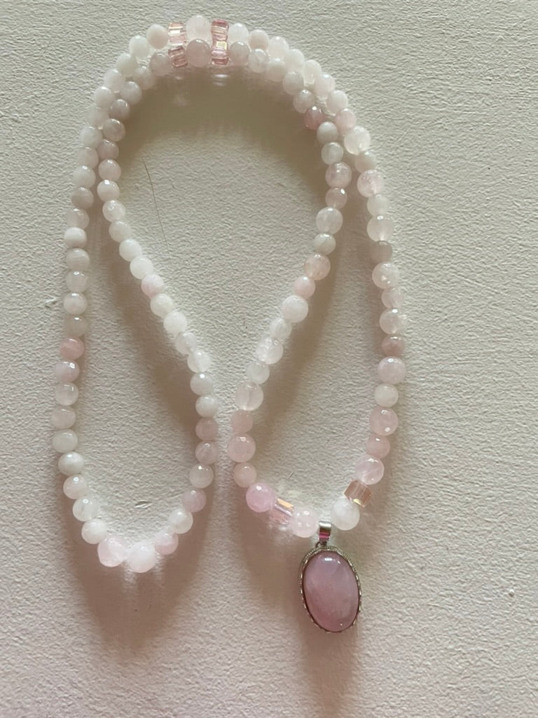 Rose Quartz Mala