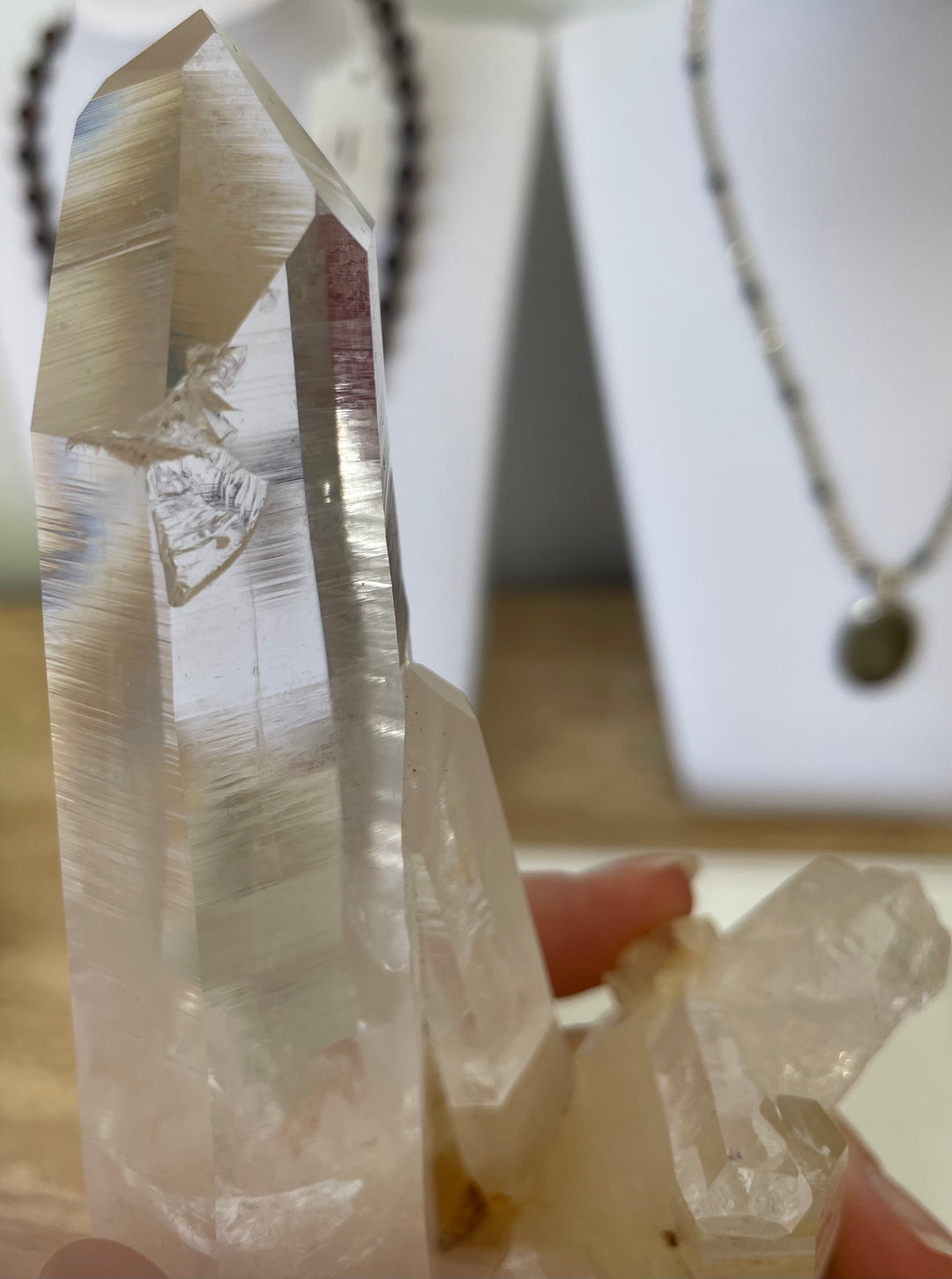 Lemurian Seed Cluster with 2 Wands