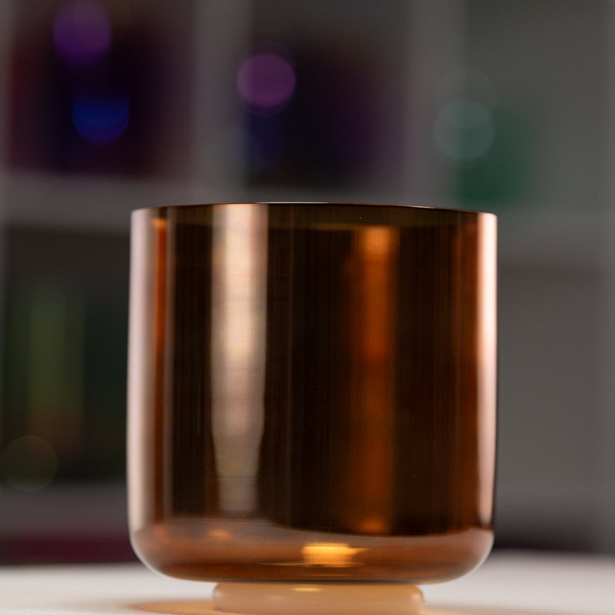 7.5" C#-16 Sacred Ground Crystal Singing Bowl
