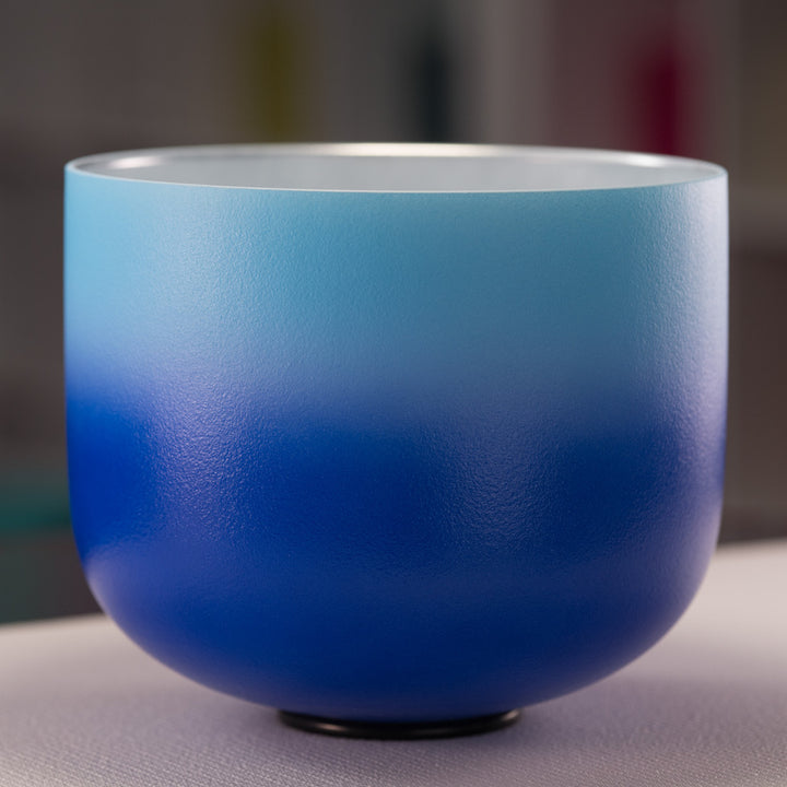11" C#+3 Frosted Father Sky Crystal Singing Bowl