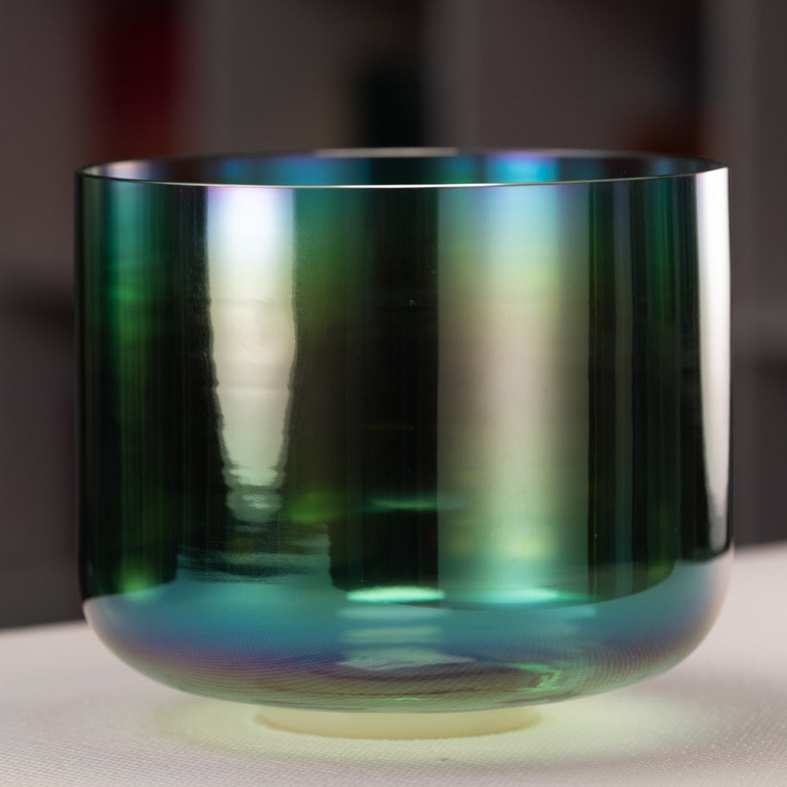 10" G#-9 Earth Magic Crystal Singing Bowl, Perfect Pitch