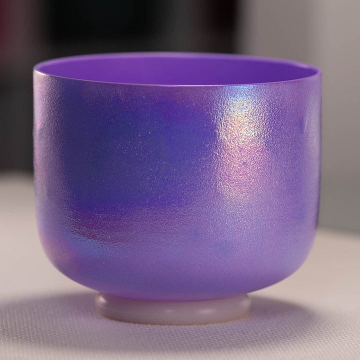 8" E-30 Lilac Blossom Celestial Frosted Bowl