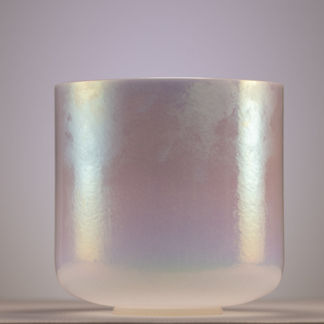 9" F+22 Majestic Moon Crystal Singing Bowl