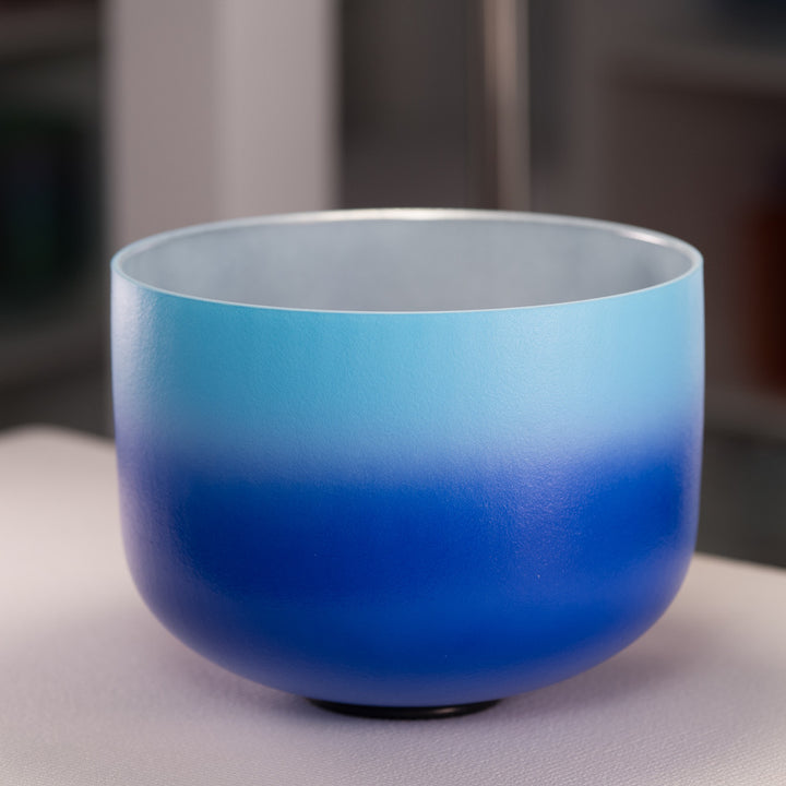 12" C#-29 Frosted Father Sky Crystal Singing Bowl