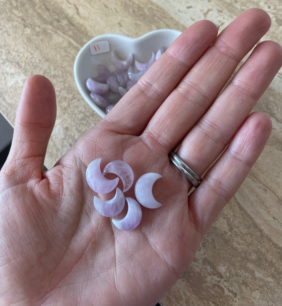 Tiny Kunzite Moon