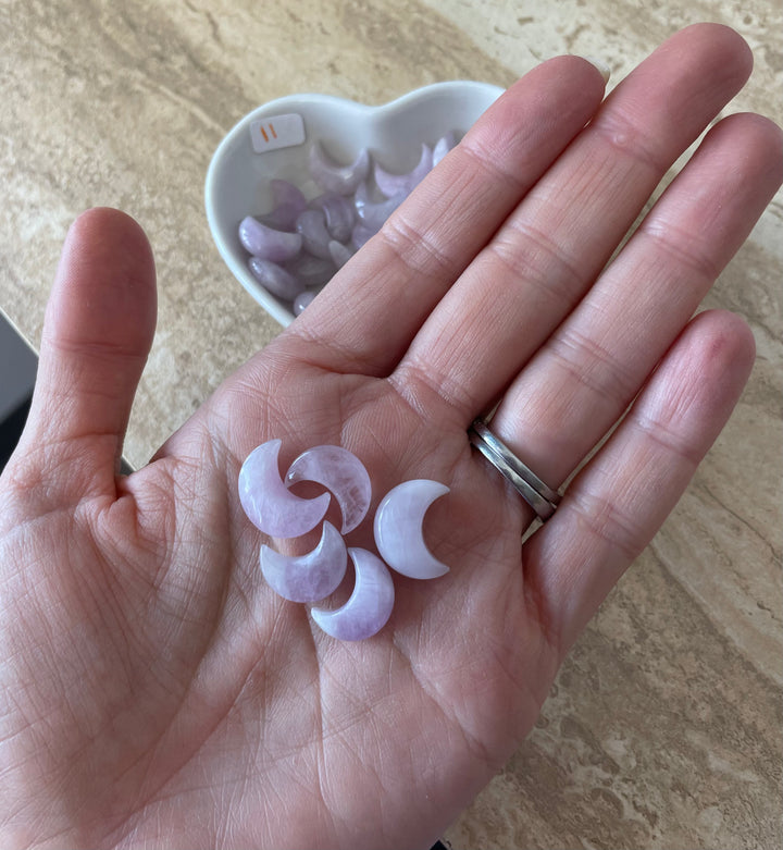 Tiny Kunzite Moon