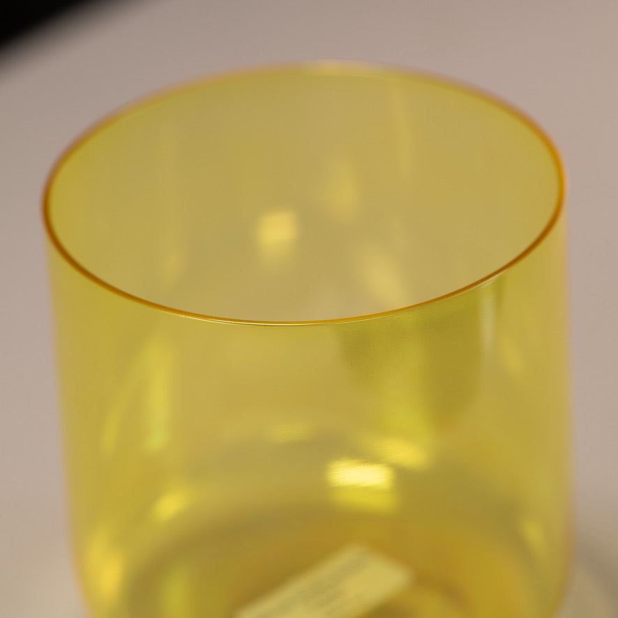 6" E+10 Radiant Sun Crystal Singing Bowl, Perfect Pitch