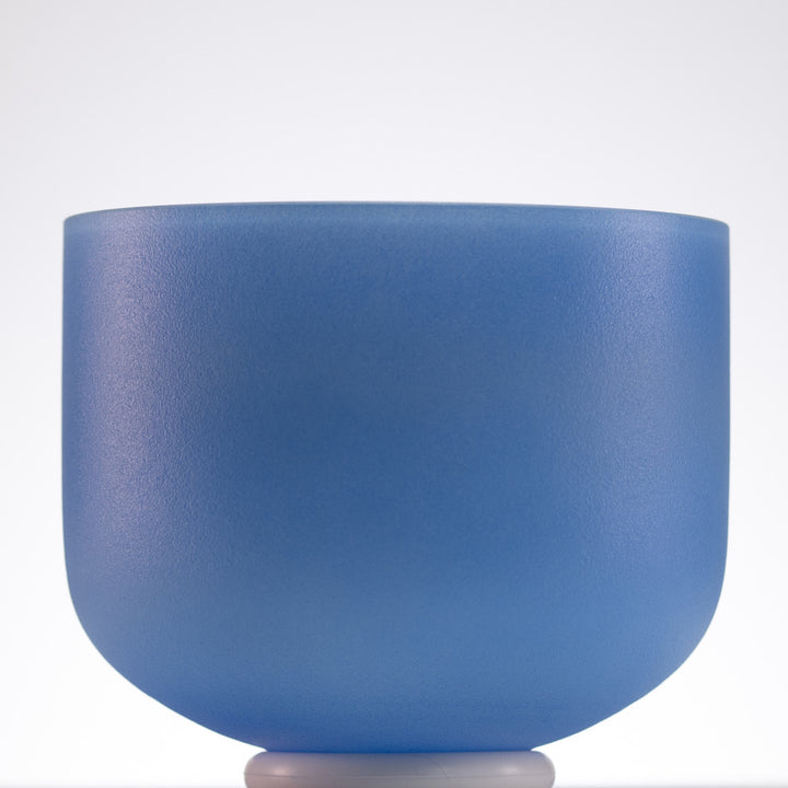 9" D-30 Father Sky Frosted Crystal Singing Bowl