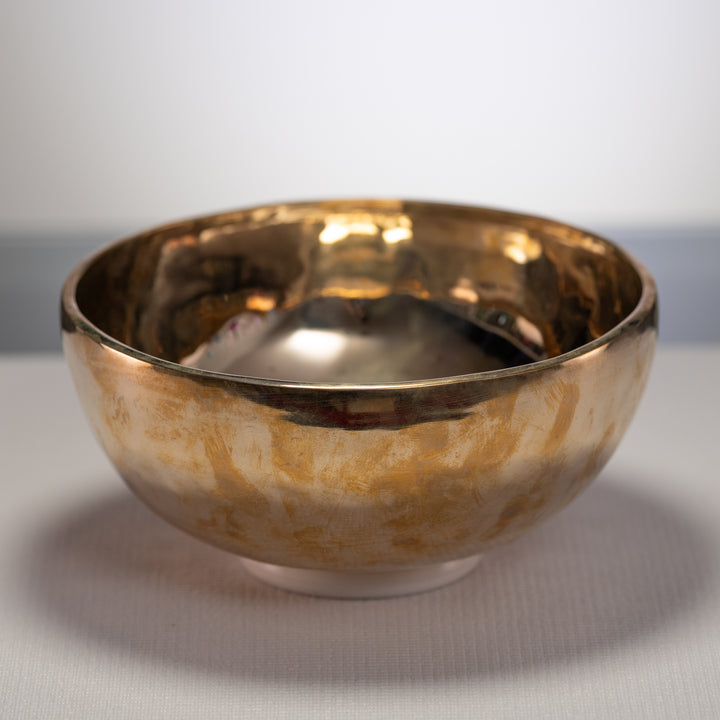 10.25" D-6 Himalayan Singing Bowl, Perfect Pitch