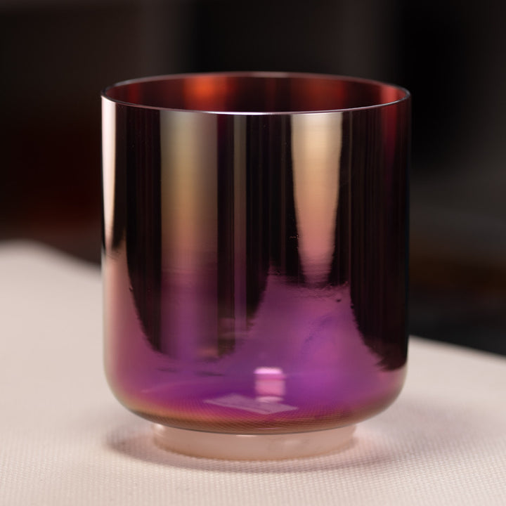 6.5" G-46 Amethyst Activation Crystal Singing Bowl