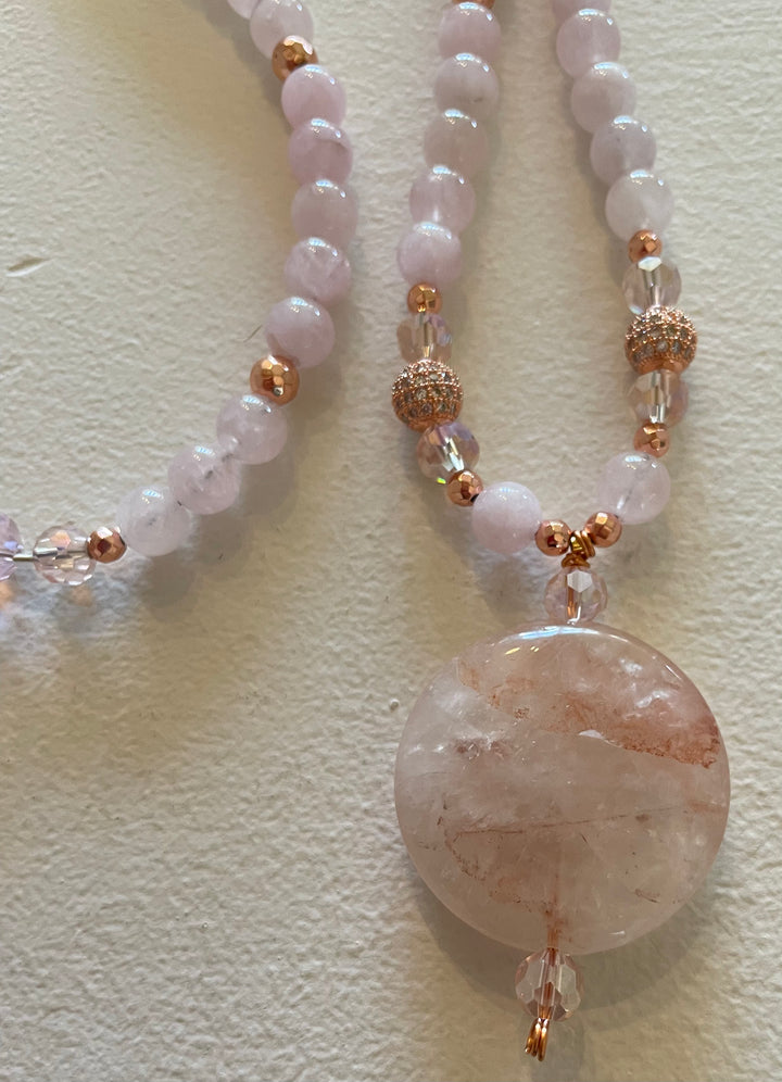 Morganite Mala