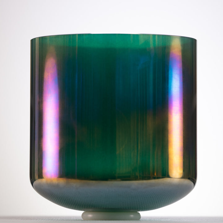 Dark Green Crystal Singing Bowl from Bowls of Sound