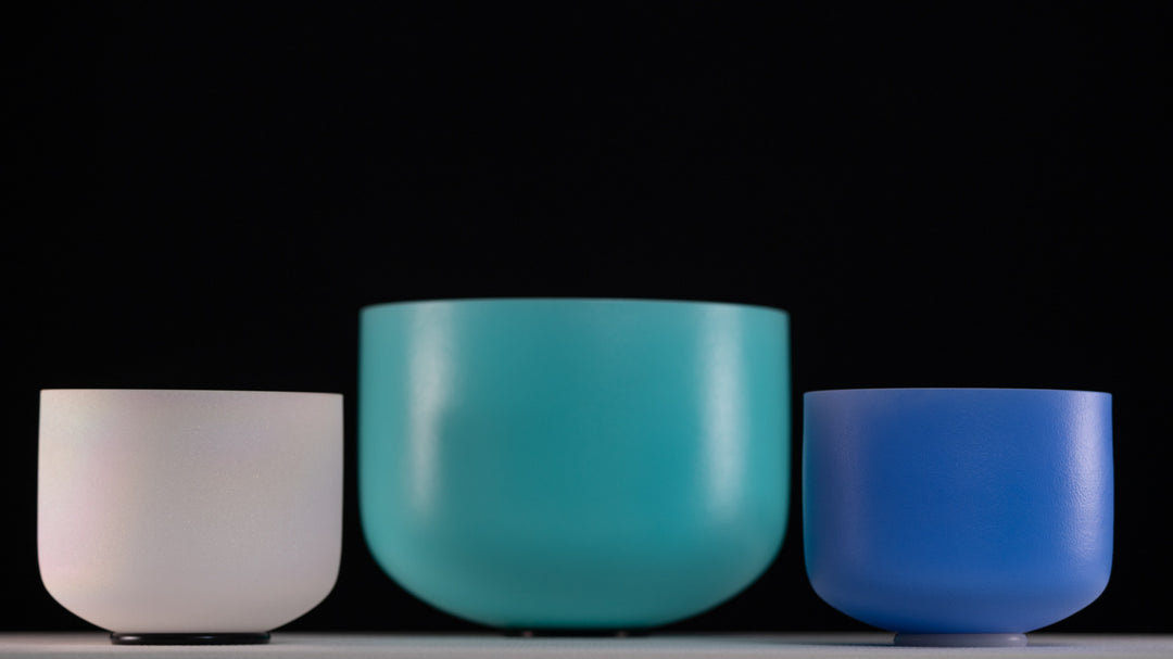 Crystal Singing Bowl Set for Sound Healing