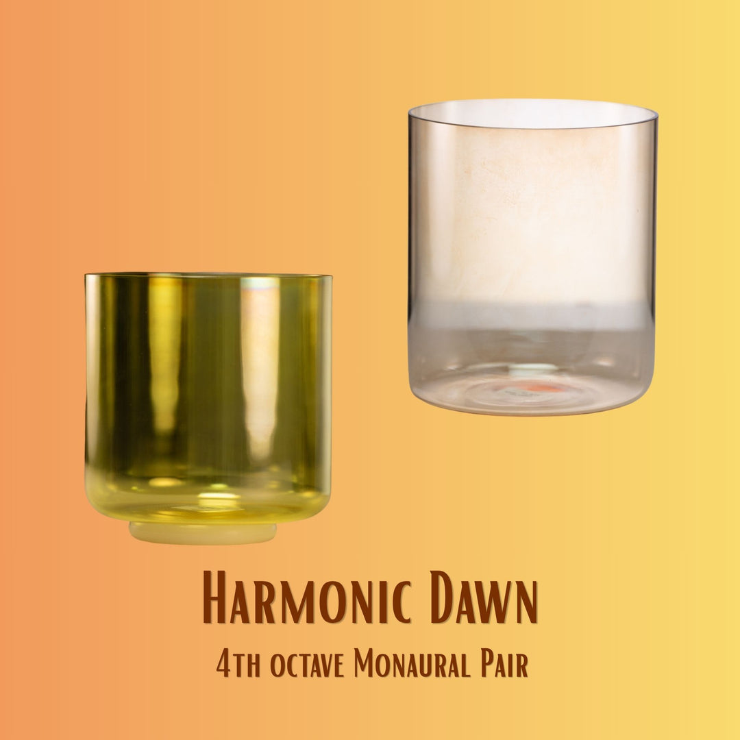 Harmonic Dawn Monaural pair from Bowls of Sound