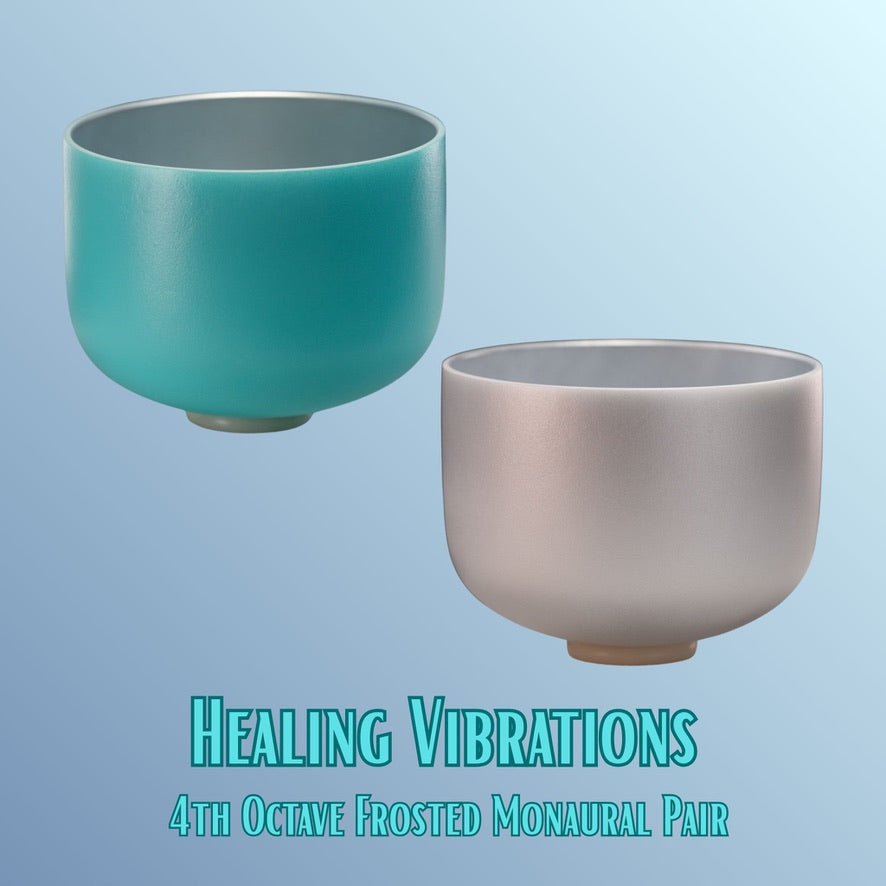 Healing Vibrations Monaural Pair in E from Bowls of Sound