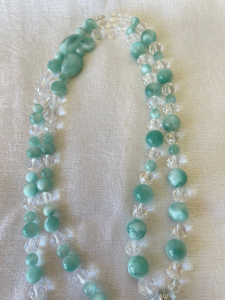 Green Moonstone Mala