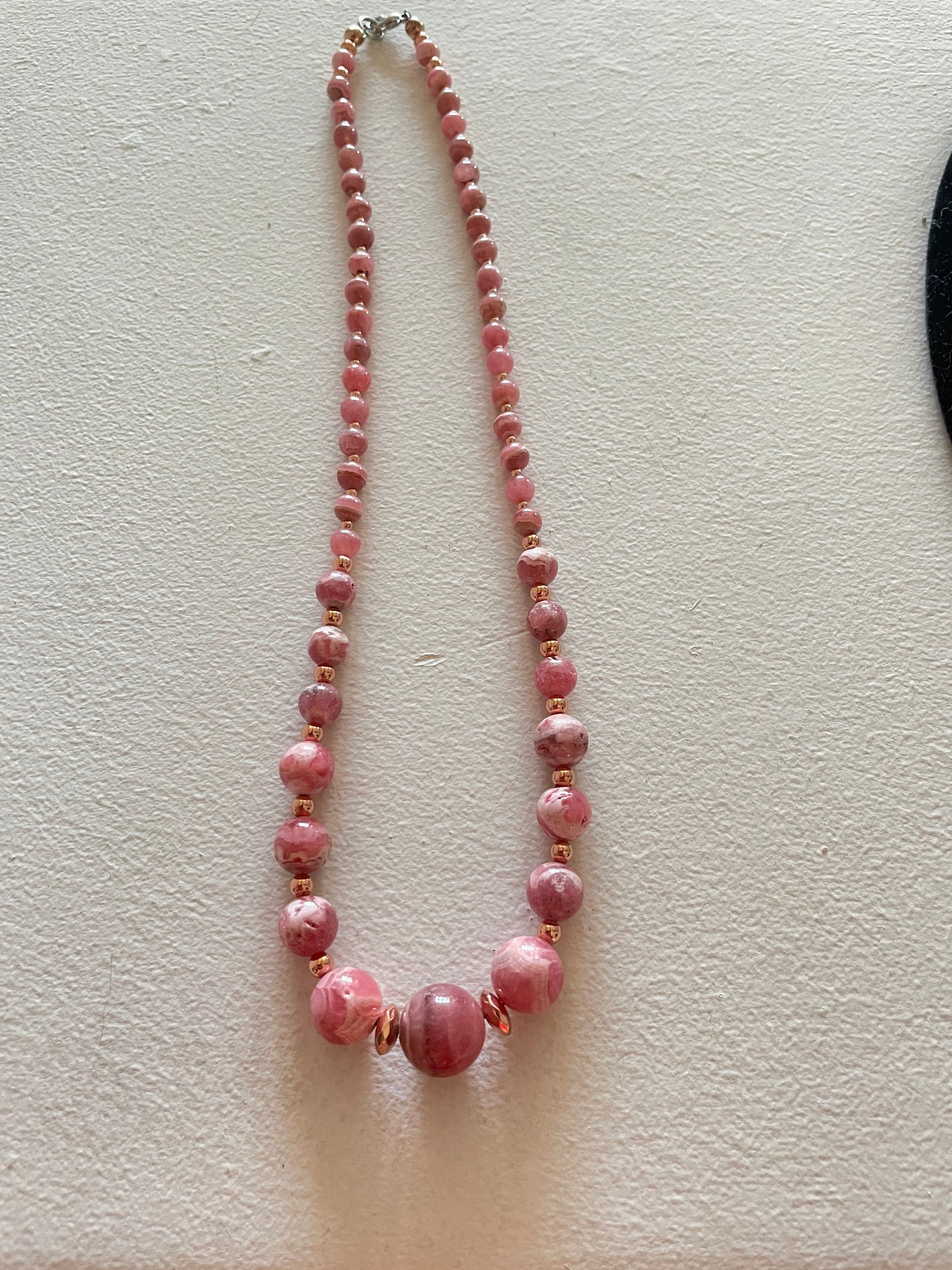 Rhodochrosite Necklace