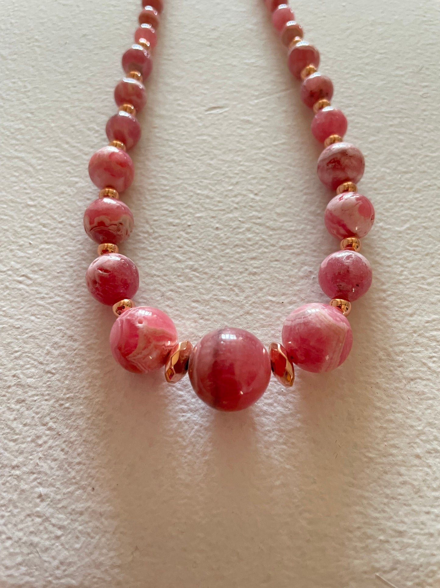 Rhodochrosite Necklace