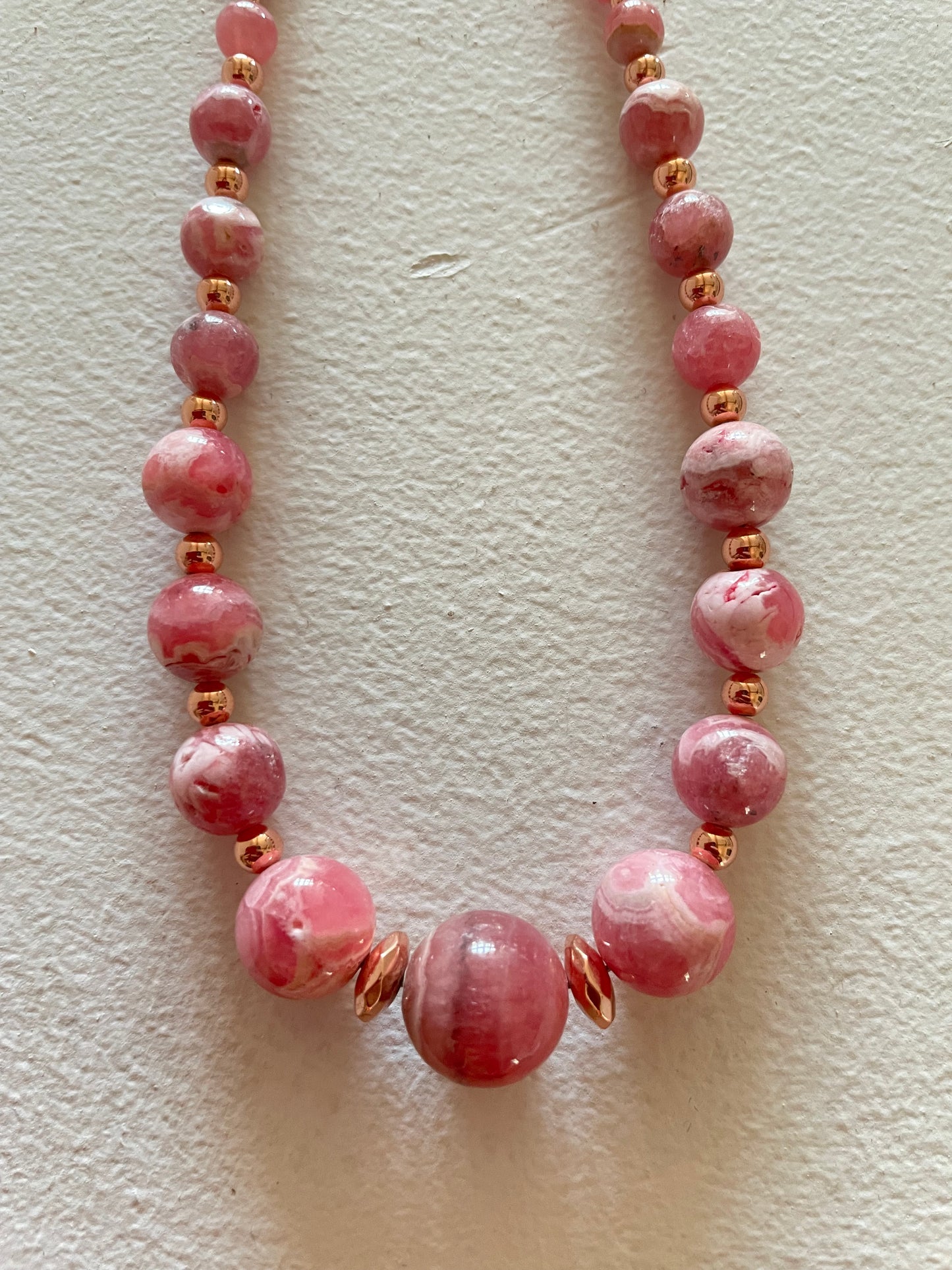 Rhodochrosite Necklace